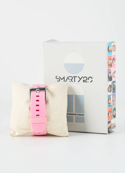 Montre rose SMARTY pour fille