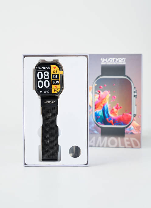 Montre noir SMARTY pour homme