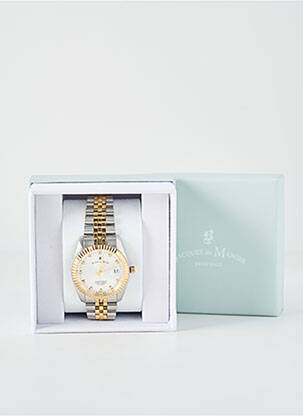 Montre argent JACQUES DU MANOIR pour femme