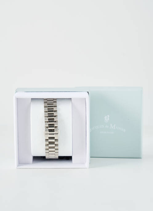 Montre argent JACQUES DU MANOIR pour femme