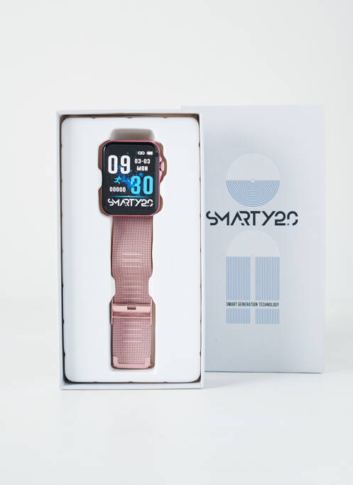 Montre rose SMARTY pour femme