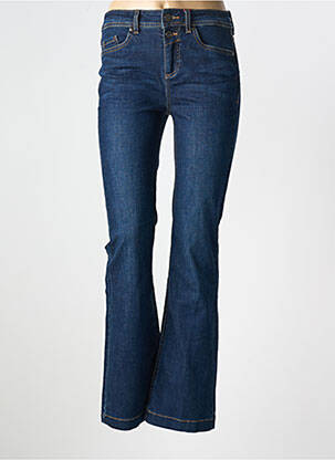 Jean coupe flare stretch taille normale bleu STREET ONE femme