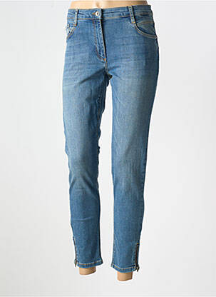 Jeans coupe slim stretch taille normale bleu BETTY BARCLAY femme