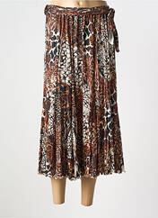 Jupe longue marron MODE ACTUELLE pour femme seconde vue