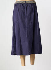 Jupe mi-longue bleu CHRISTINE LAURE pour femme seconde vue