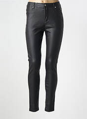 Pantalon slim noir MARBLE pour femme seconde vue