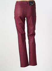 Pantalon slim violet BETTY BARCLAY pour femme seconde vue