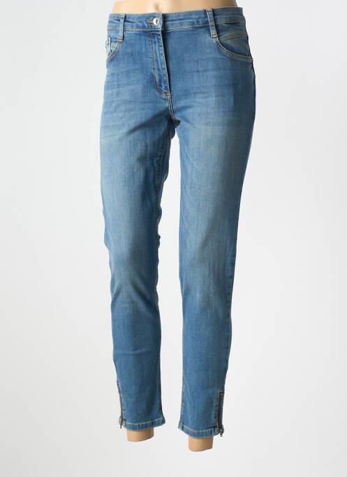 Jeans coupe slim stretch taille normale bleu BETTY BARCLAY femme