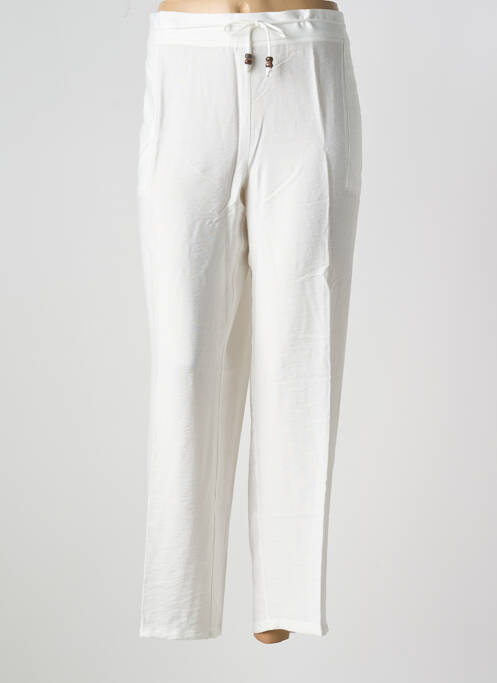 Pantalon slim blanc TINTA pour femme