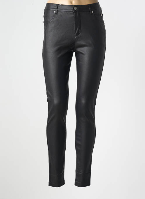Pantalon slim noir MARBLE pour femme
