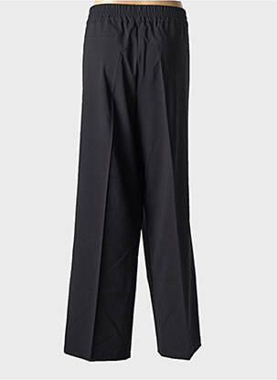 Pantalon droit tissage popeline taille normale noir BETTY BARCLAY femme