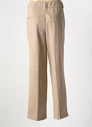 Pantalon droit stretch taille normale beige STREET ONE femme