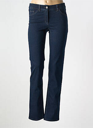 Jeans coupe slim tissage brut taille normale bleu BETTY BARCLAY femme
