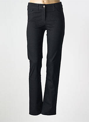 Jeans coupe slim tissage brut taille normale noir BETTY BARCLAY femme