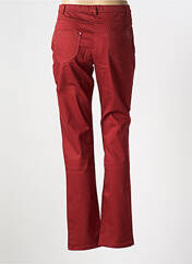 Jegging orange CHRISTINE LAURE pour femme seconde vue