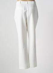 Pantalon chino beige CHRISTINE LAURE pour femme seconde vue