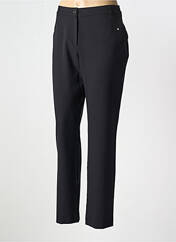 Pantalon chino noir CHRISTINE LAURE pour femme seconde vue