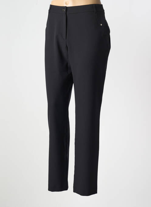Pantalon chino noir CHRISTINE LAURE pour femme