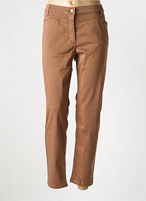 Jeans coupe slim taille normale taille normale marron BETTY BARCLAY femme