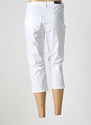 Pantacourt tissage popeline taille normale blanc BETTY BARCLAY femme