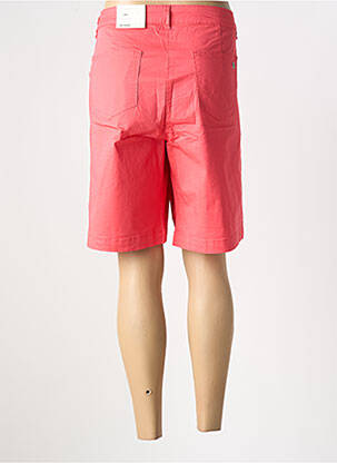 Bermuda tissage popeline taille normale rose BETTY BARCLAY femme