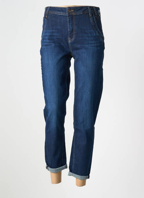 Jeans coupe slim stretch taille haute bleu STREET ONE femme