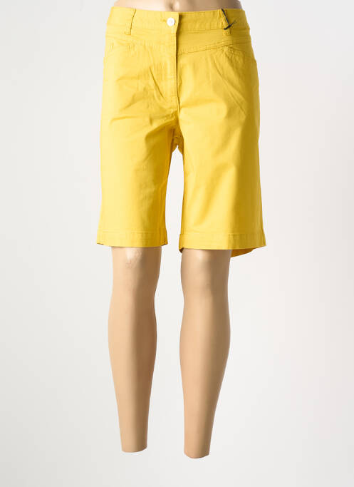 Bermuda jaune BETTY BARCLAY pour femme