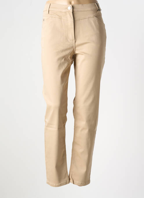 Jeans coupe slim beige BETTY BARCLAY pour femme