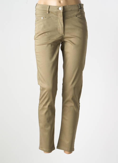 Jeans coupe slim vert BETTY BARCLAY pour femme