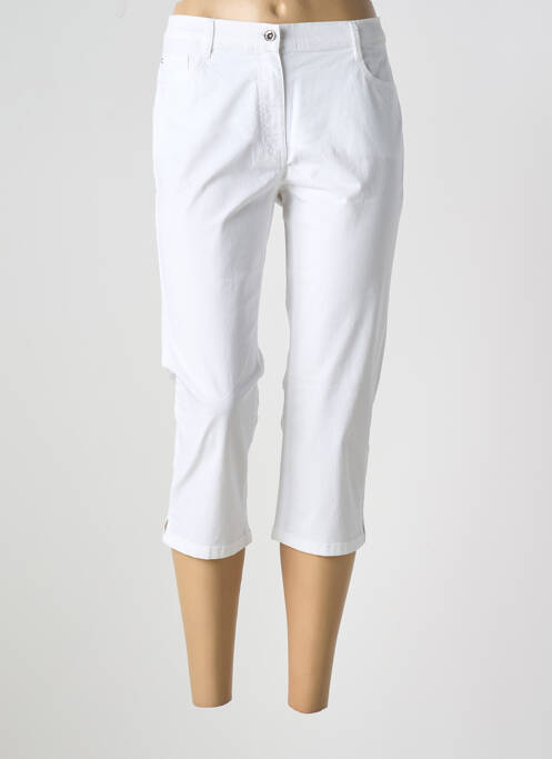 Pantacourt blanc BETTY BARCLAY pour femme
