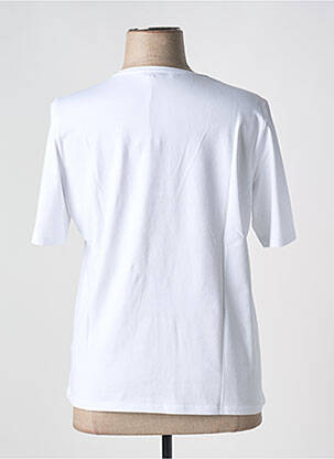 T-shirt coupe droite manches courtes blanc BETTY BARCLAY femme