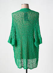 Gilet manches longues vert MARBLE pour femme seconde vue