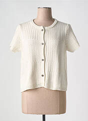 Gilet manches courtes beige TINTA STYLE pour femme seconde vue