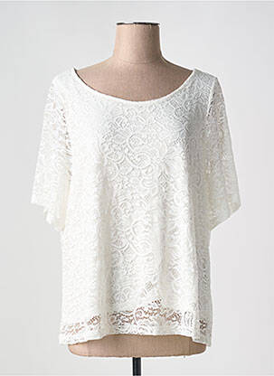 Top beige CHRISTINE LAURE pour femme