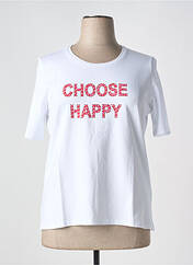 T-shirt blanc BETTY BARCLAY pour femme seconde vue