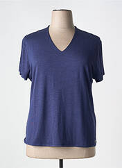 T-shirt bleu MARBLE pour femme seconde vue