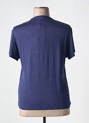 T-shirt bleu MARBLE pour femme seconde vue