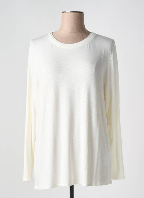 T-shirt beige MARBLE pour femme