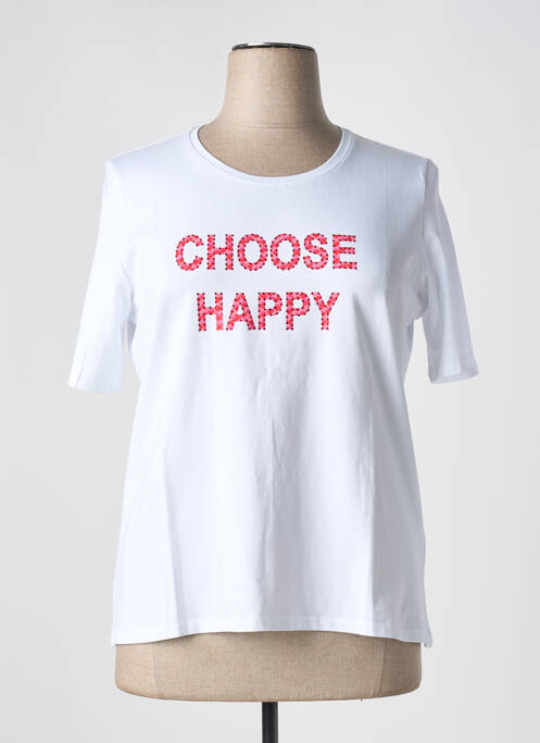 T-shirt blanc BETTY BARCLAY pour femme