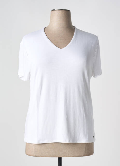 T-shirt blanc MARBLE pour femme