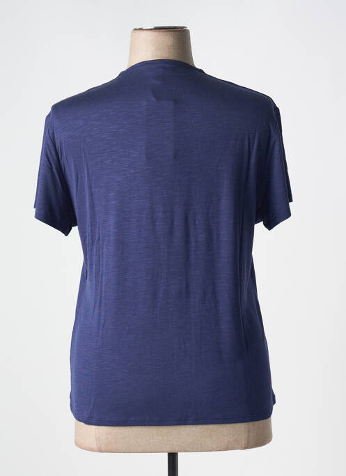 T-shirt bleu MARBLE pour femme