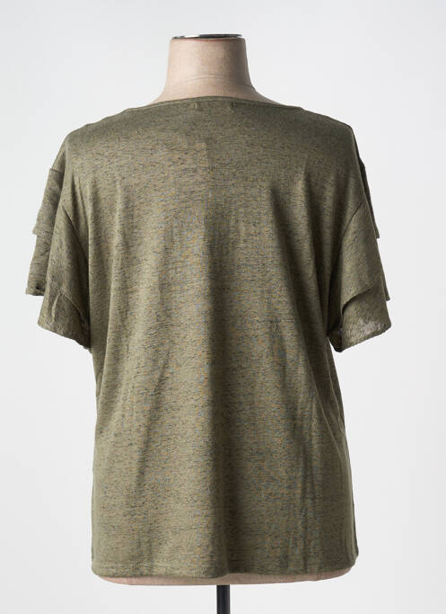 T-shirt vert TINTA STYLE pour femme