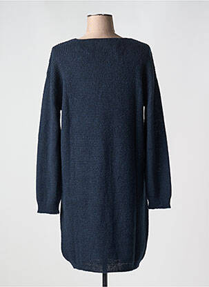Robe pull coupe droite manches longues bleu LE PETIT BAIGNEUR femme
