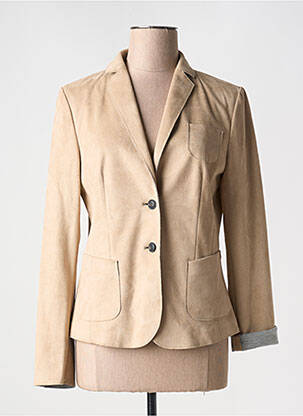 Blazer poches marron ROFA FASHION GROUP femme