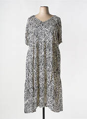 Robe mi-longue blanc BARANDI pour femme seconde vue