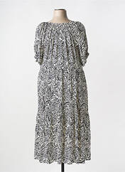 Robe mi-longue blanc BARANDI pour femme seconde vue