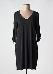 Robe mi-longue noir BARANDI pour femme seconde vue