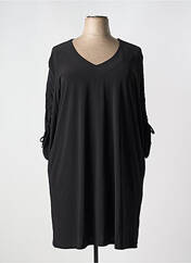 Robe mi-longue noir BARANDI pour femme seconde vue