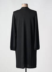 Robe mi-longue noir DANIELA pour femme seconde vue