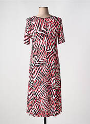 Robe mi-longue rose BARANDI pour femme seconde vue